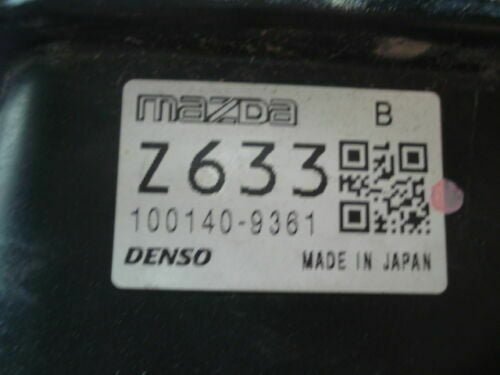 La caja de aire Mazda 3 Z633 DENSO 1001409361 100140-9361