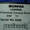 Centralita FRENO ELECTRÓNICO DE ESCAPE SCANIA 1428596