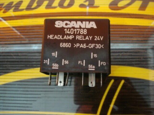 Relé de antiniebla Scania 24V 1401788 6860 PA6-GF30