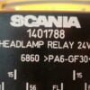 Relé de antiniebla Scania 24V 1401788 6860 PA6-GF30