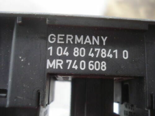 Interruptor Mitsubishi Carisma Tachodimmer 10480478410 MR740608