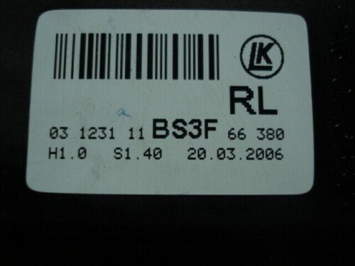 Botonera Elevalunas Mazda 3 LK 03123111 03 1231 11 BS3F 66380 BS3F66380