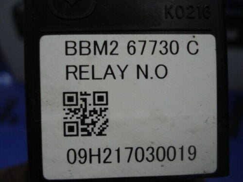 Relé / Relais / Rele / Relay / Mazda 3 BBM267730C BBM2 67730 C