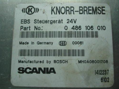 EBS Centralita SCANIA 0486106010 1412237