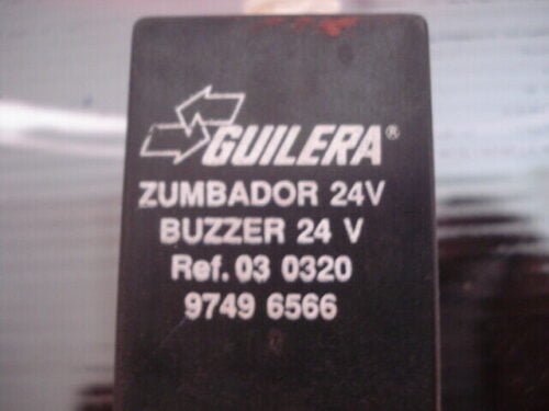 Relé / Relais / Rele / Relay / GUILERA ZUMBADOR 24V BOZZER REF.030320 97496566