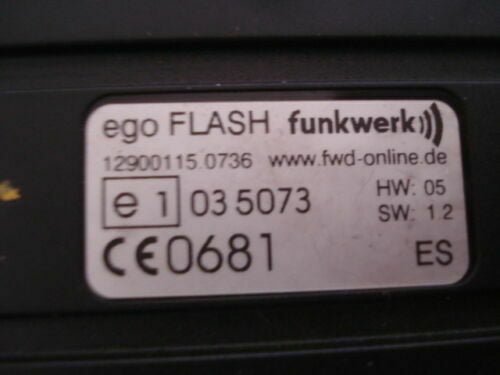Centralita Bluetooth teléfono / Unidad de control / EGO flash 035073
