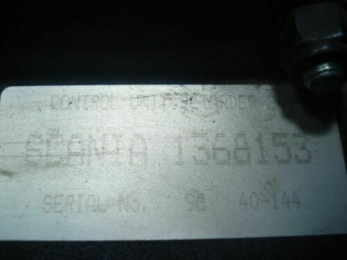 Retardador de la unidad de control / Steuergerat Retarder / Scania 1368153