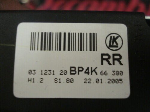 Botonera Elevalunas Mazda 3 H1.2 03123120 03 1231 20 BP4K66380 BP4K 66 380