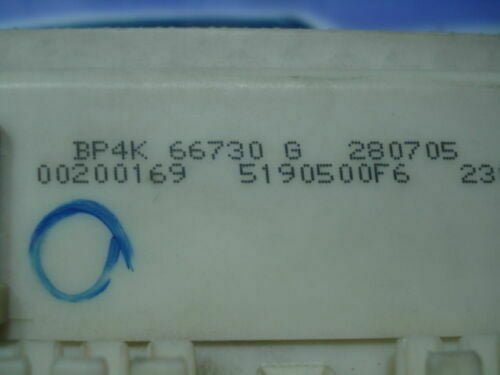 BCM Caja de fusibles / Mazda 3 BP4K66730G BP4K 66 730G 5190500F6