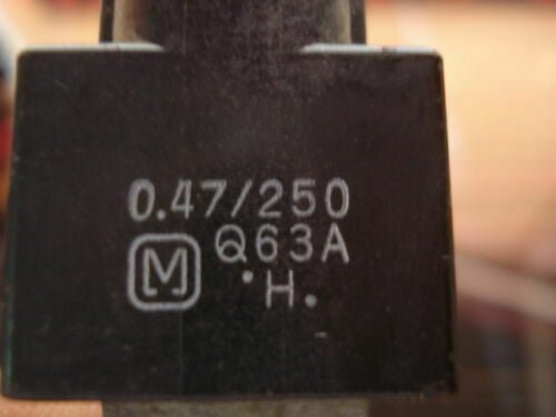 Relé de seguridad / Sicherung Relais / MAZDA 626 GF 047250 0.47/250 Q63A