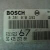 Centralita del motor Peugeot 406 BOSCH 0281010593 9643527380