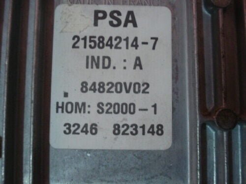Centralita Peugeot SAGEM 21584214-7 9644674980 9648804980 HOM S2000-1 HOMS20001