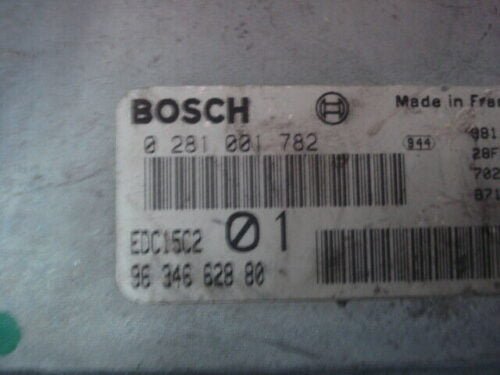 Centralita del motor Peugeot 406 9634662880 0281001782 EDC15C201 EDC15C2 01