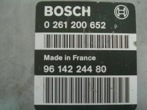 Centralita del motor Peugeot 306 9614224480 BOSCH 0261200652 0 261 200 652