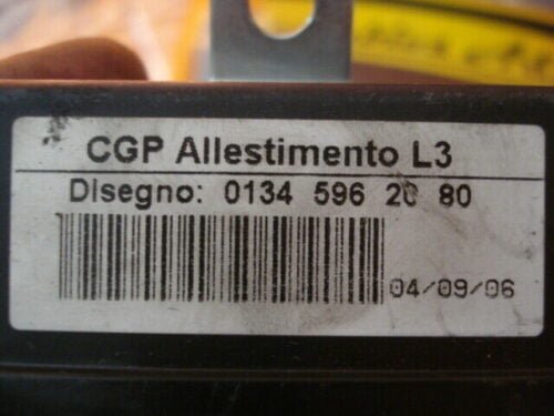 Centralita  Peugeot Boxer 0134 595 20 80 01345952080 CGP ALLESTIMENTO L3