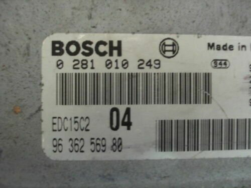 Centralita del motor / MotorSteuergerat / Peugeot 306 9636256980 0281010249