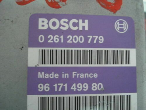 Centralita del motor Peugeot 405 9617149980 BOSCH 0261200779 0 261 200 779