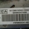 Centralita del motor Peugeot 9655474580 9655041480 SID 803 SV CMM 5WS40029IT