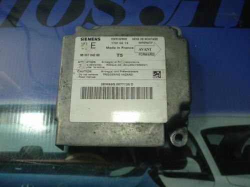 Airbag Centralita Peugeot 307 9635784280 96 357 842 80 SIEMENS 5WK42908 T5