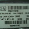 Centralita del motor  Peugeot 407 DELPHI 9664873380 R0413C001G 9663548180