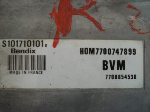 Centralita del motor Renault S101710101B HOM7700747899 7700854536