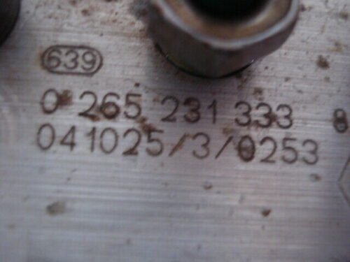 Unidad hidráulica del ABS Renault BOSCH 0265800335 0265231333 8200229137