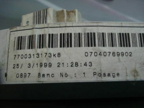 Cuadro de instrumentos / Renault KANGOO 7700313173KB 07040769902