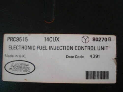 Centralita / Steuergerat / Control unit RANGE ROVER PRC9515 14CUX 80270B