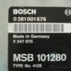 Centralita del motor / MotorSteuergerat Range Rover 0281001676 MSB101280 2247075