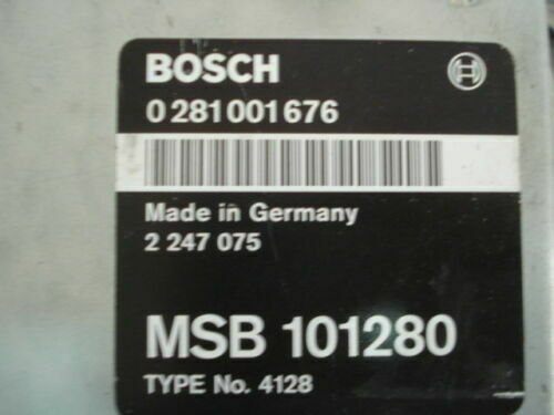 Centralita del motor / MotorSteuergerat Range Rover 0281001676 MSB101280 2247075
