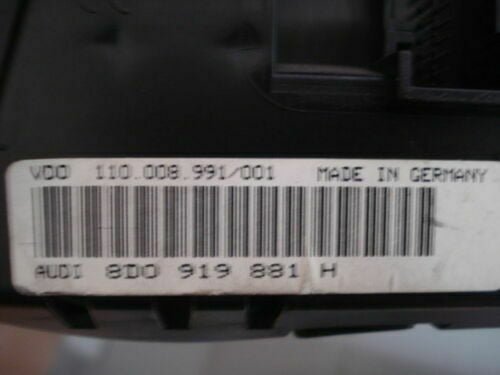 Cuadro de instrumentos Audi A4 8D0919881H 110008991001 8DO919881H