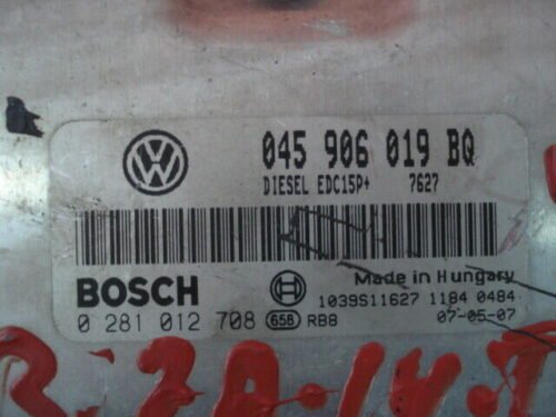 Centralita del motor  Skoda VW Polo Seat Ibiza 045906019BQ 0281012708
