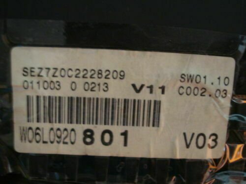 Cuadro de instrumentos Seat Ibiza V08 VDO 6L0920801 6LO920801 VDO 110080104009A