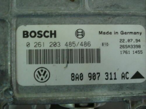 Centralita del motor Seat Toledo 8A0907311AC BOSCH 0261203485 0261203486