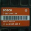 Centralita del motor Seat Toledo 0280000736 443907403E