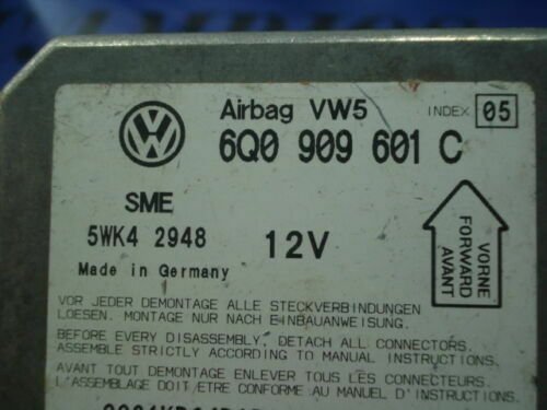 Airbag Centralita VW Skoda 05 6Q0909601C 6QO909601C 5WK4 2948 5WK42948