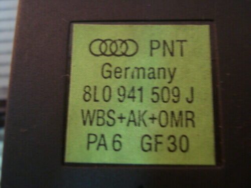 Interruptor de emergencia AUDI A3 WBS+AK+OMR 8L0941509J 8L0 941 509 J PA630GF