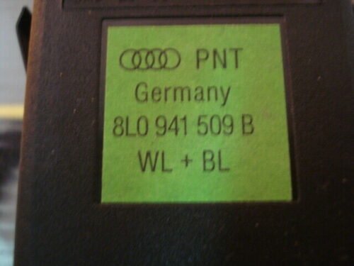 _57 Interruptor de emergencia Audi A3 WL+BL 8L0941509B 8LO941509B 8L0 941 509 B