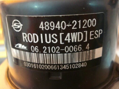 ABS  Ssangyong Rodius 4WD 4894021200 48940-21200 06210200664 06210904153