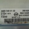 Centralita del motor / Ssangyong Rexton FAHD R0411C025G A6655400132 28010299