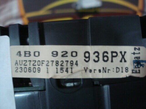 _57 Cuadro de instrumentos Audi A6 4B0920936PX 4BO920936PX VDO 110208948082