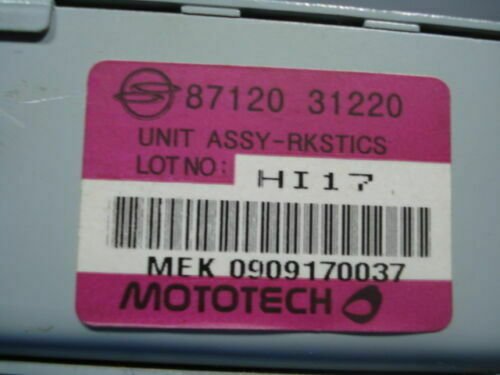 UNIT ASSY-RKSTICS Ssangyong Actyon 8712031220 87120-31220 97RA-010045