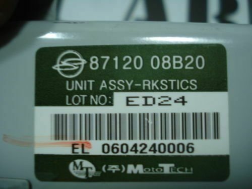 Controlador de alarma SsangYong Rexton ASSY-RKSTICS 87120 08B20 8712008B20