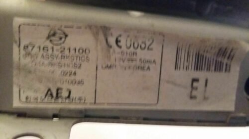 UNIT ASSY-RKSTICS Ssangyong Rodius 8716121100 87161-21100 97RA010035 OKARKSTICS