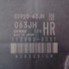 Centralita del motor Suzuki Swift 3392063JH 33920-63JH 33920-63JH0 112300-3031