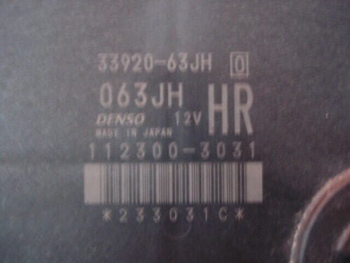 Centralita del motor Suzuki Swift 3392063JH 33920-63JH 33920-63JH0 112300-3031