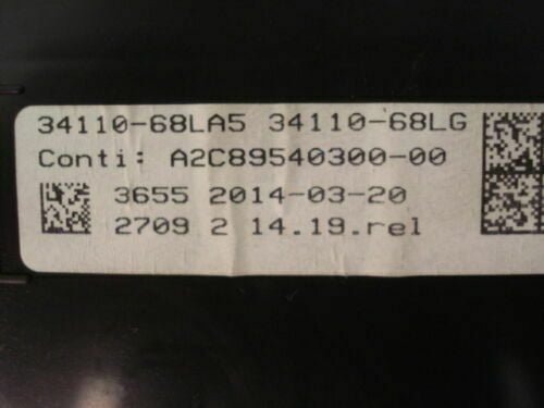 Cuadro de instrumentos SUZUKI 34110-68LA5 3411068LA5 34110-68LG A2C89540300-00