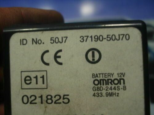 Control de la unidad de alarma inmovilizador SUZUKI 37190-50J70 3719050J70