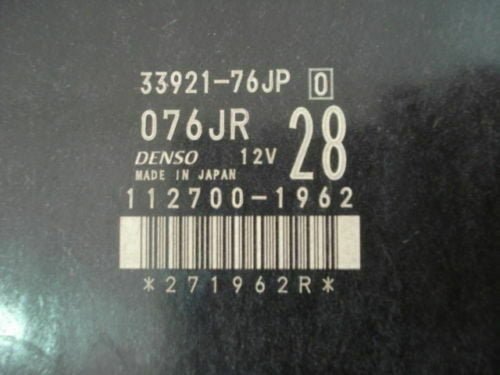 Centralita del motor Suzuki 33921-76JP0 3392176JP0 33921-76JP 076JR 112700-1962