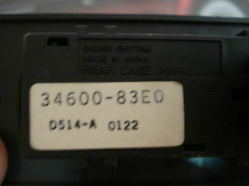 Reloj Digital Suzuki Wagon 3460083E0 3460083EO 34600-83EO